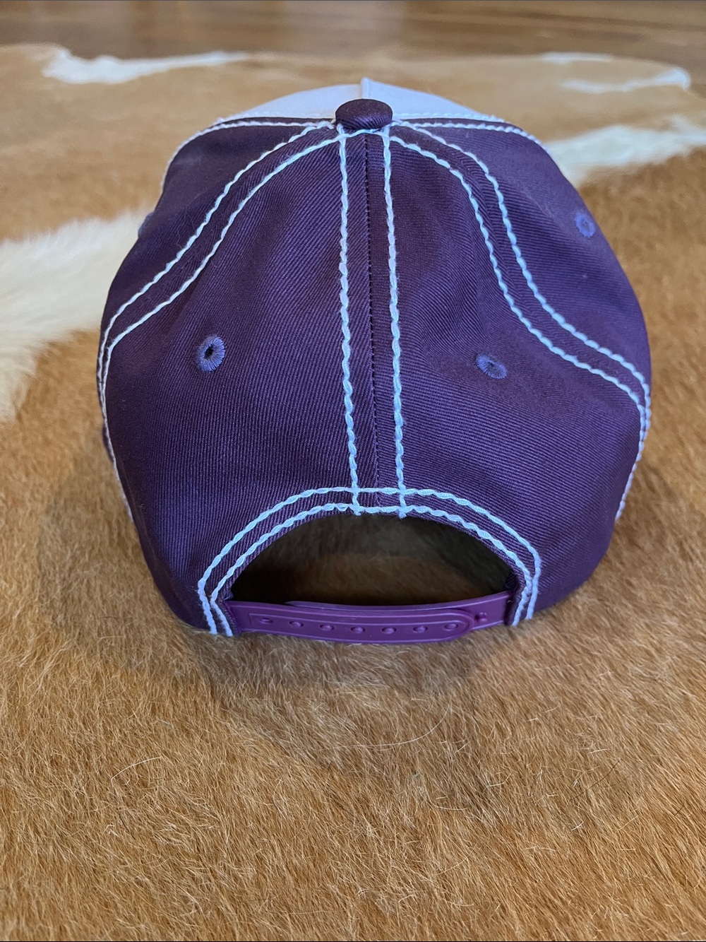 Purple Cactus Print Trucker Hat - Picture 2 of 4